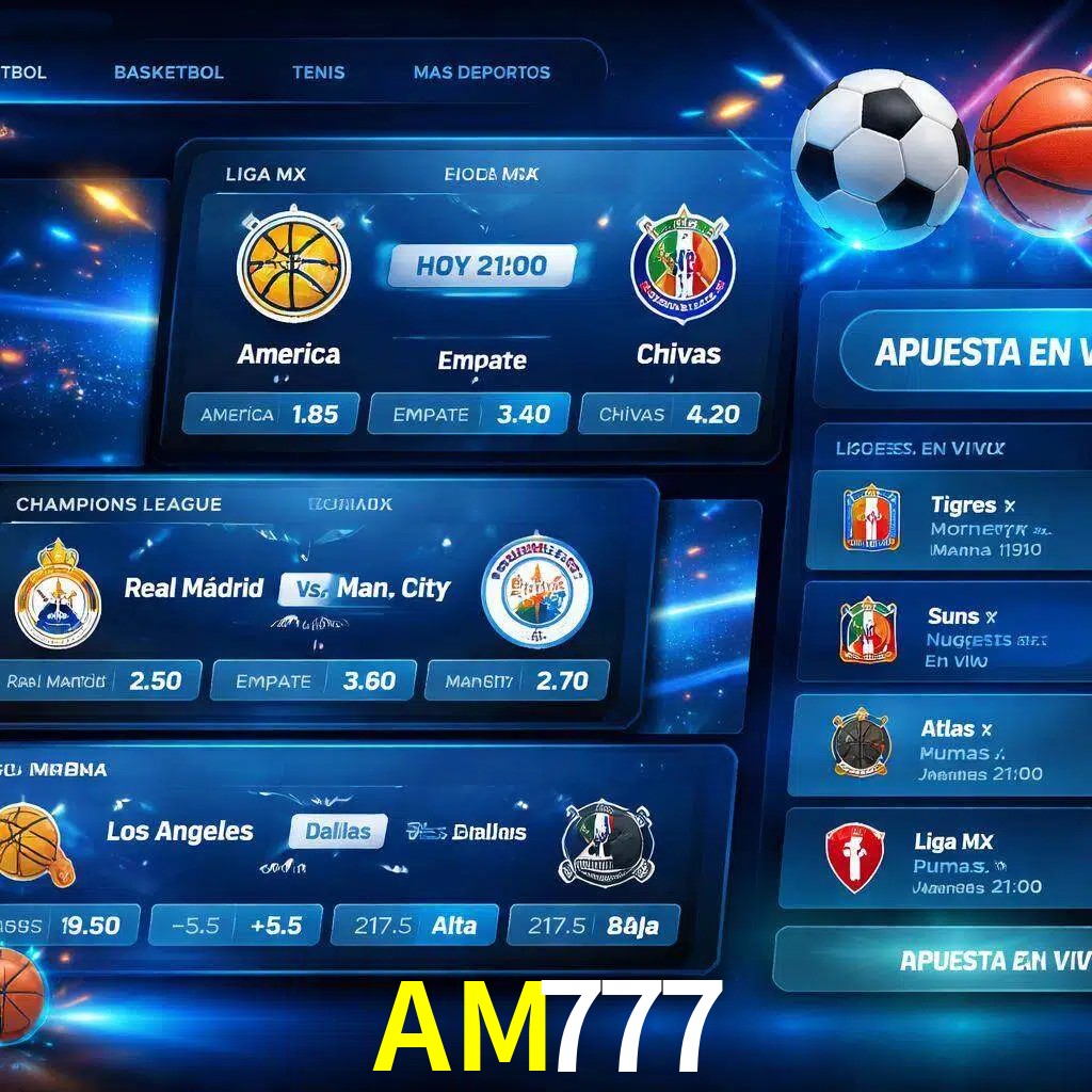 Mercados de apuestas deportivas AM777 para jugadores en México